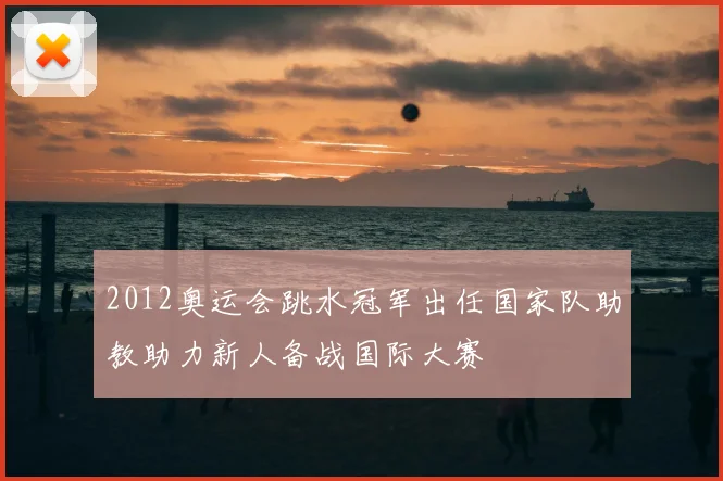 2012奥运会跳水冠军出任国家队助教助力新人备战国际大赛